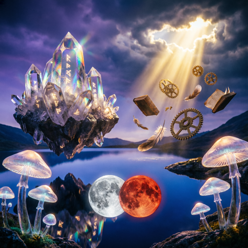 Fantasy Landscape Composite