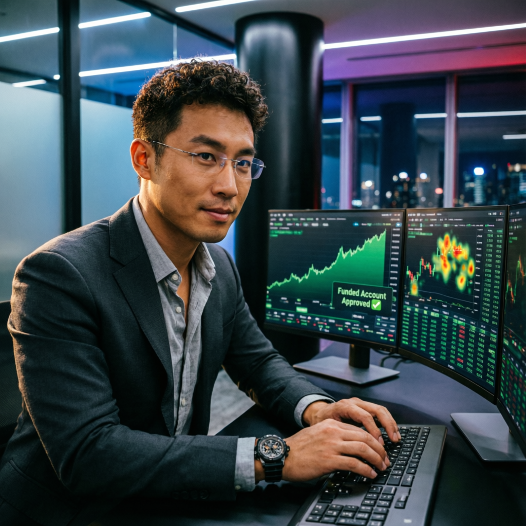 Professional trader with funded account approved