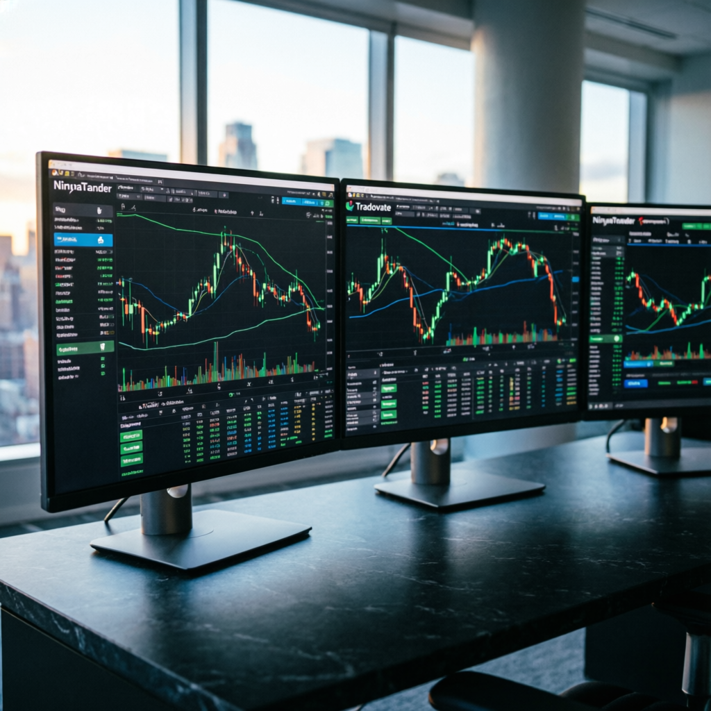 NinjaTrader and Tradovate trading platforms