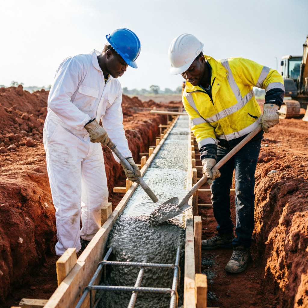 Foundation Pouring