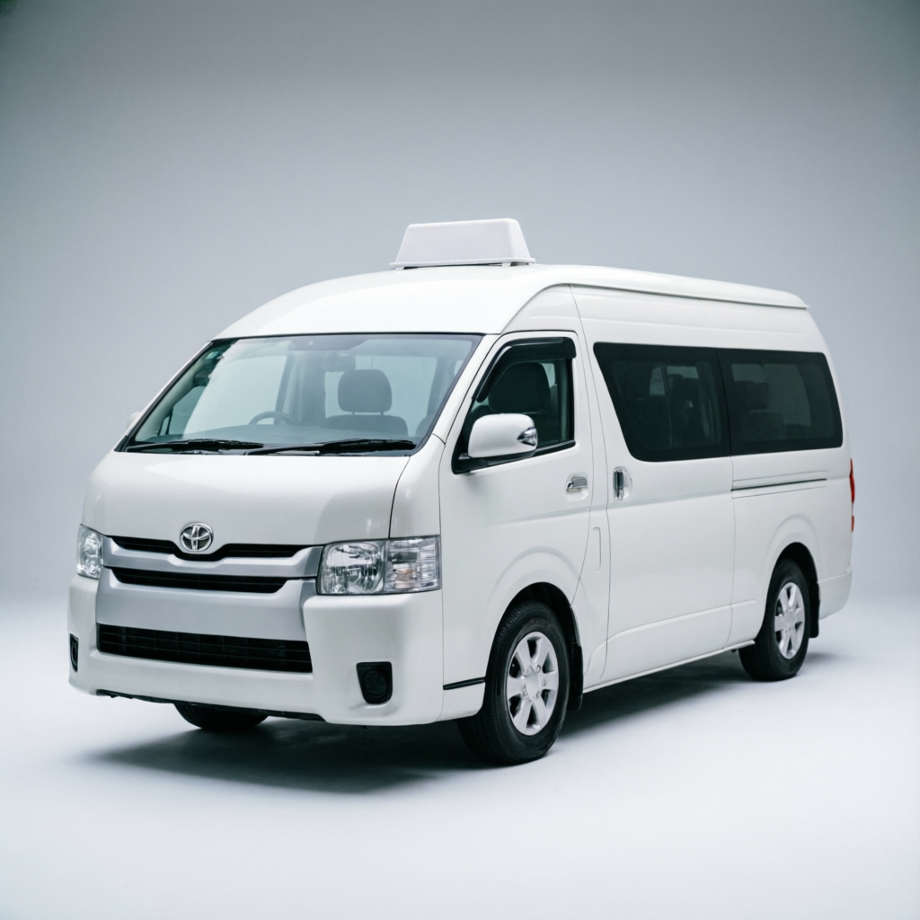 Eight seater minibus for group airport transfers from Harrow with luggage