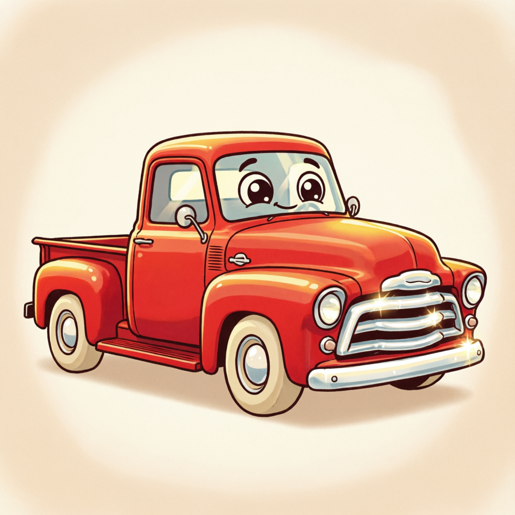 Rusty the pickup
