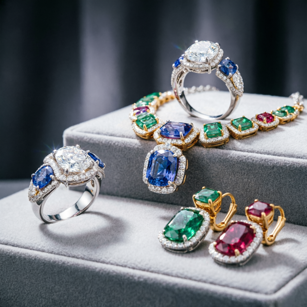 Diamond and gemstone jewellery collection consultancy