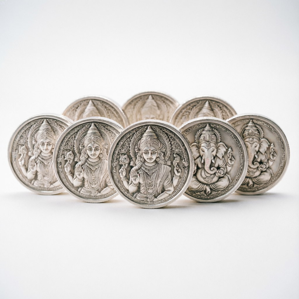 999 hallmarked silver coins in Gurugram