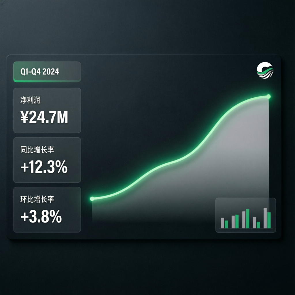 Profit growth dashboard