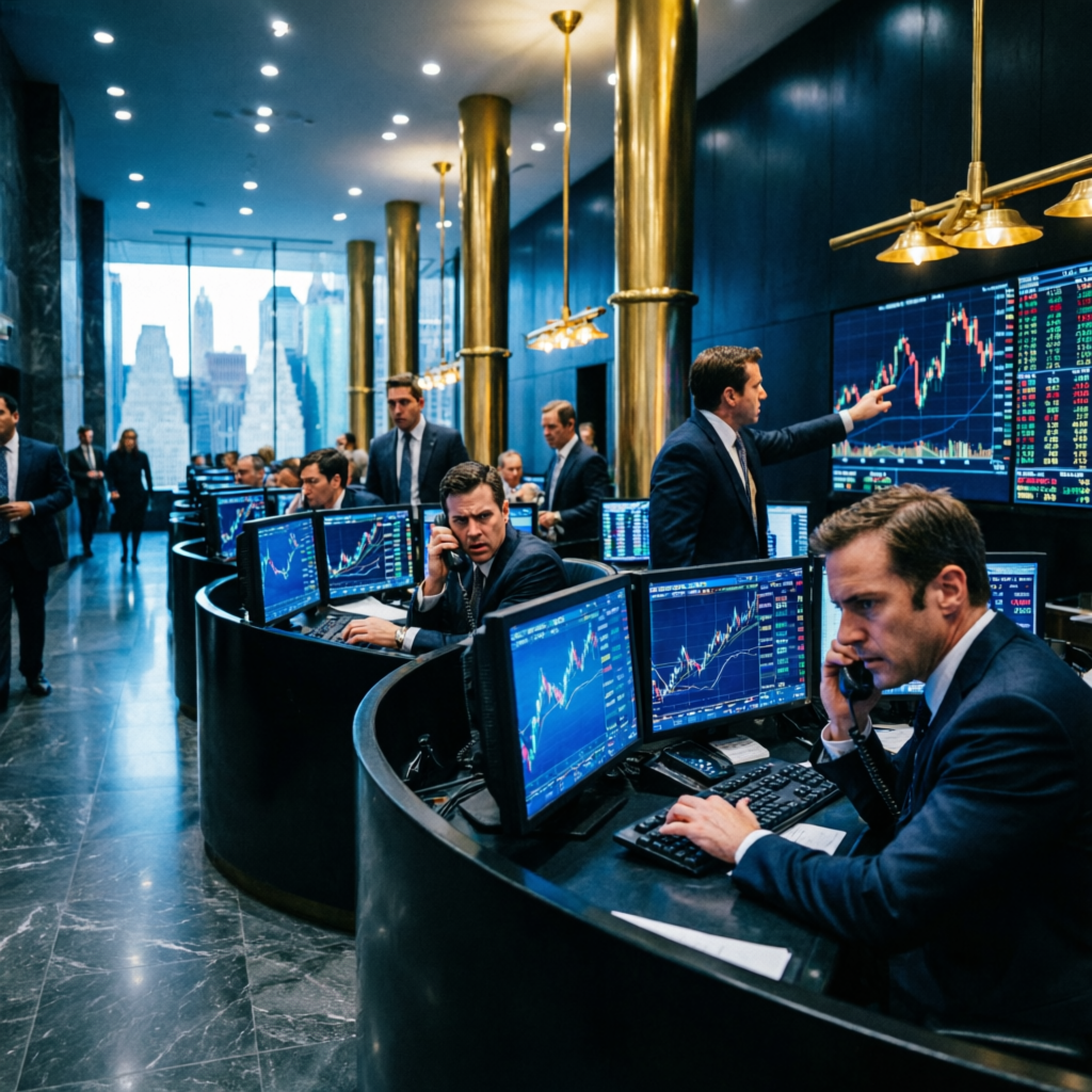 Topstep proprietary trading firm Wall Street trading floor