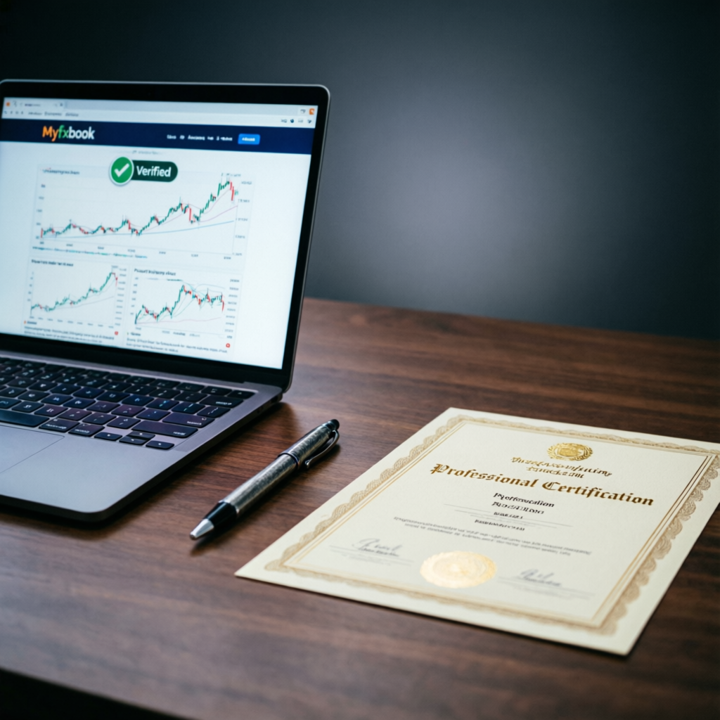 Verified Myfxbook Trading Performance Charts