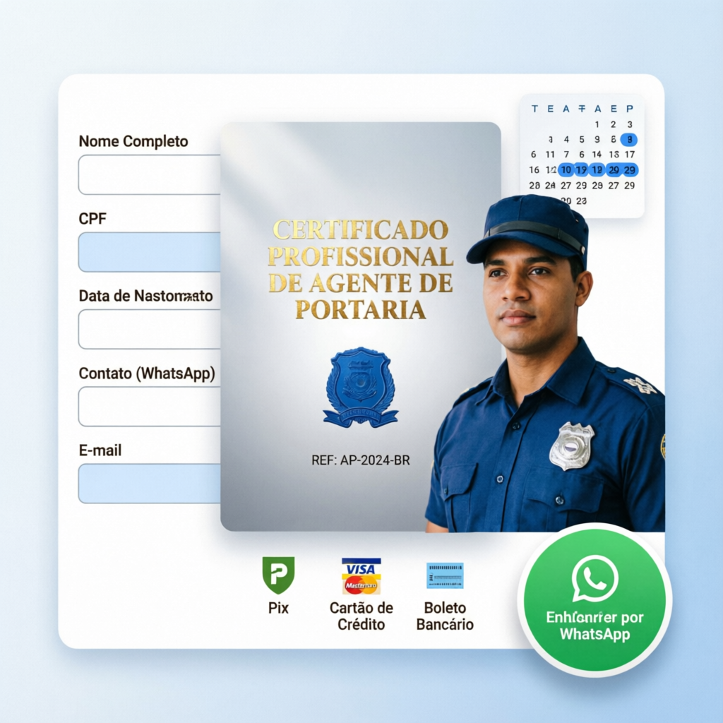 Curso Agente de Portaria SENAC Feira de Santana