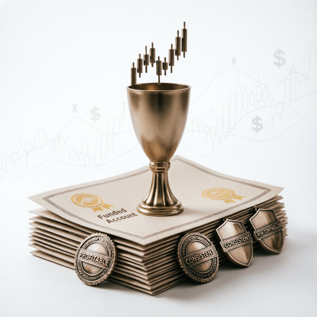 Funded account achievement - Maven Trading Payout Proof success
