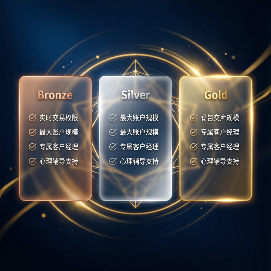 Premium pricing plans showing Bronze Silver Gold packages with features and glowing borders