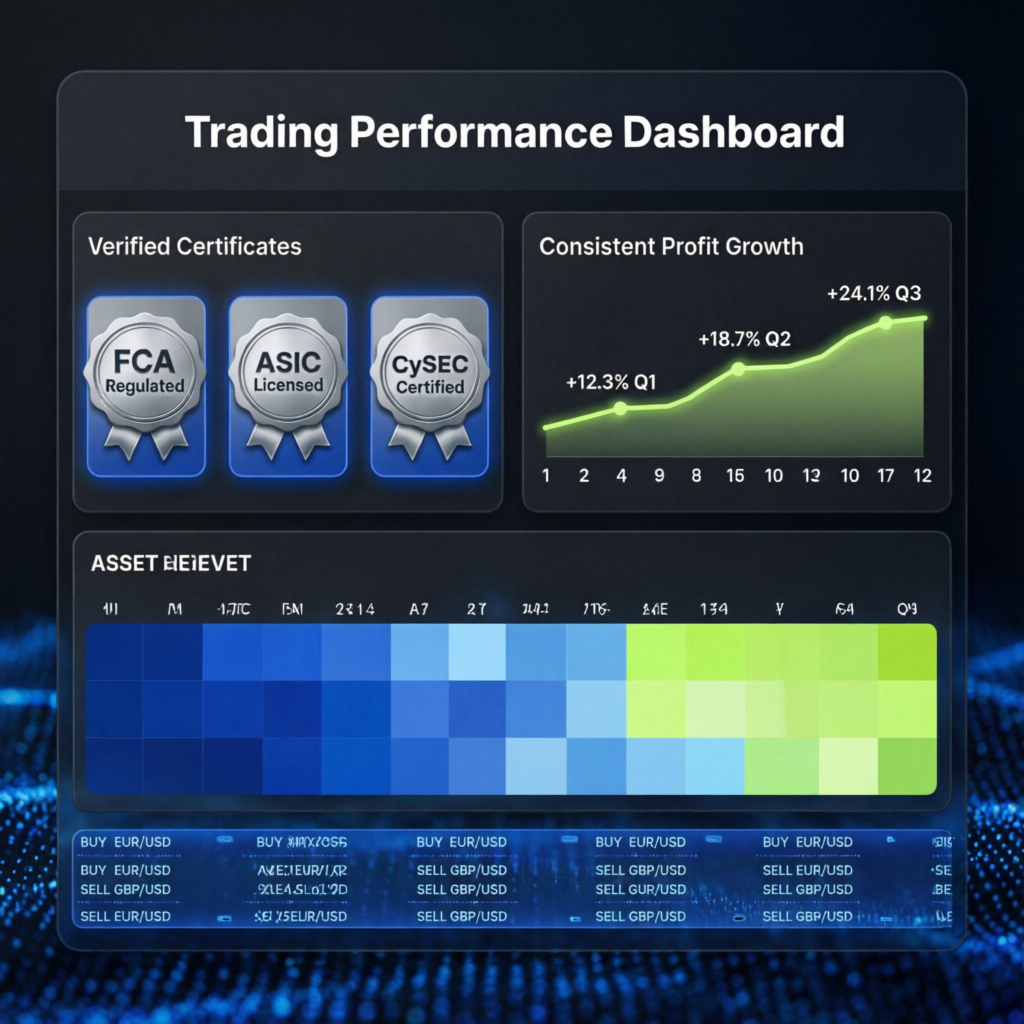 Trading dashboard