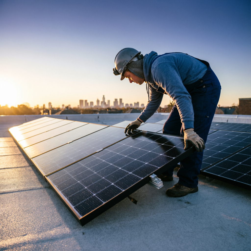Kit solar 1.5 kW con inversor