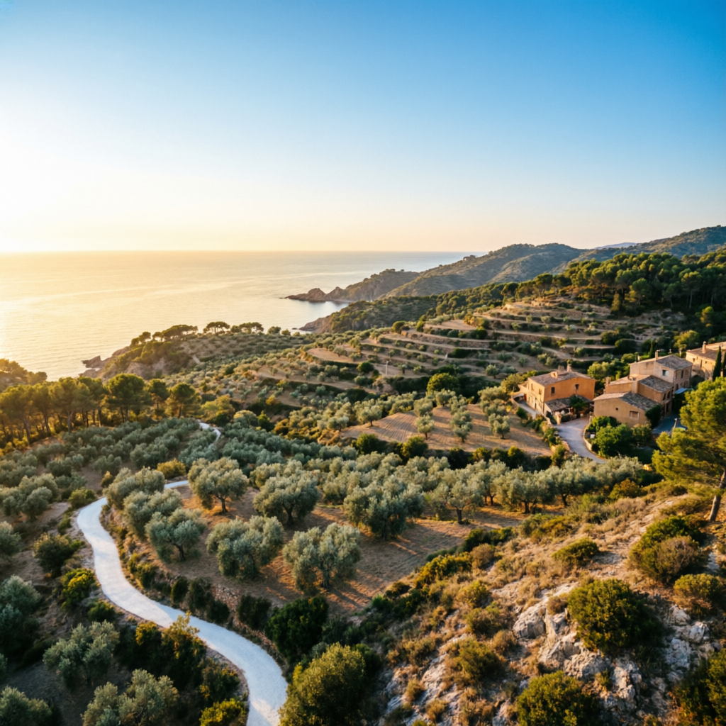 Spanish coastal landscape