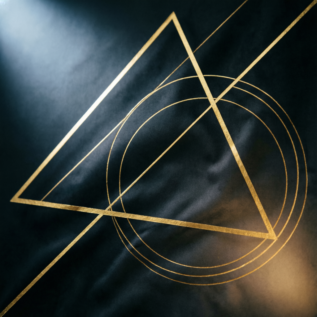 Fundo abstrato premium com linhas douradas