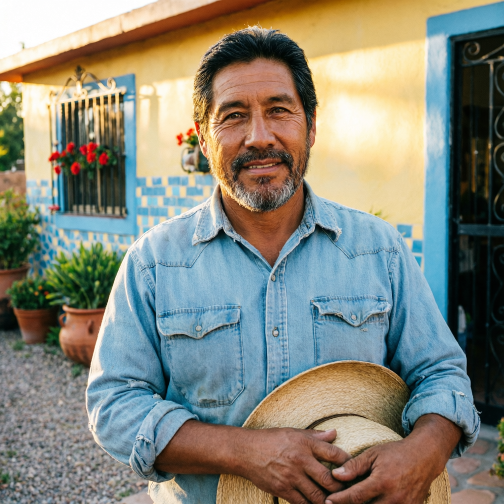 Migrante mexicano de regreso en México, con orgullo y tranquilidad