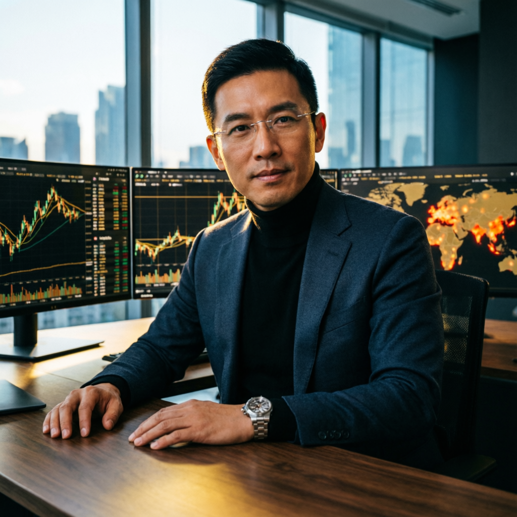 Professional forex trader managing Topstep funded account with maximum loss limit rules