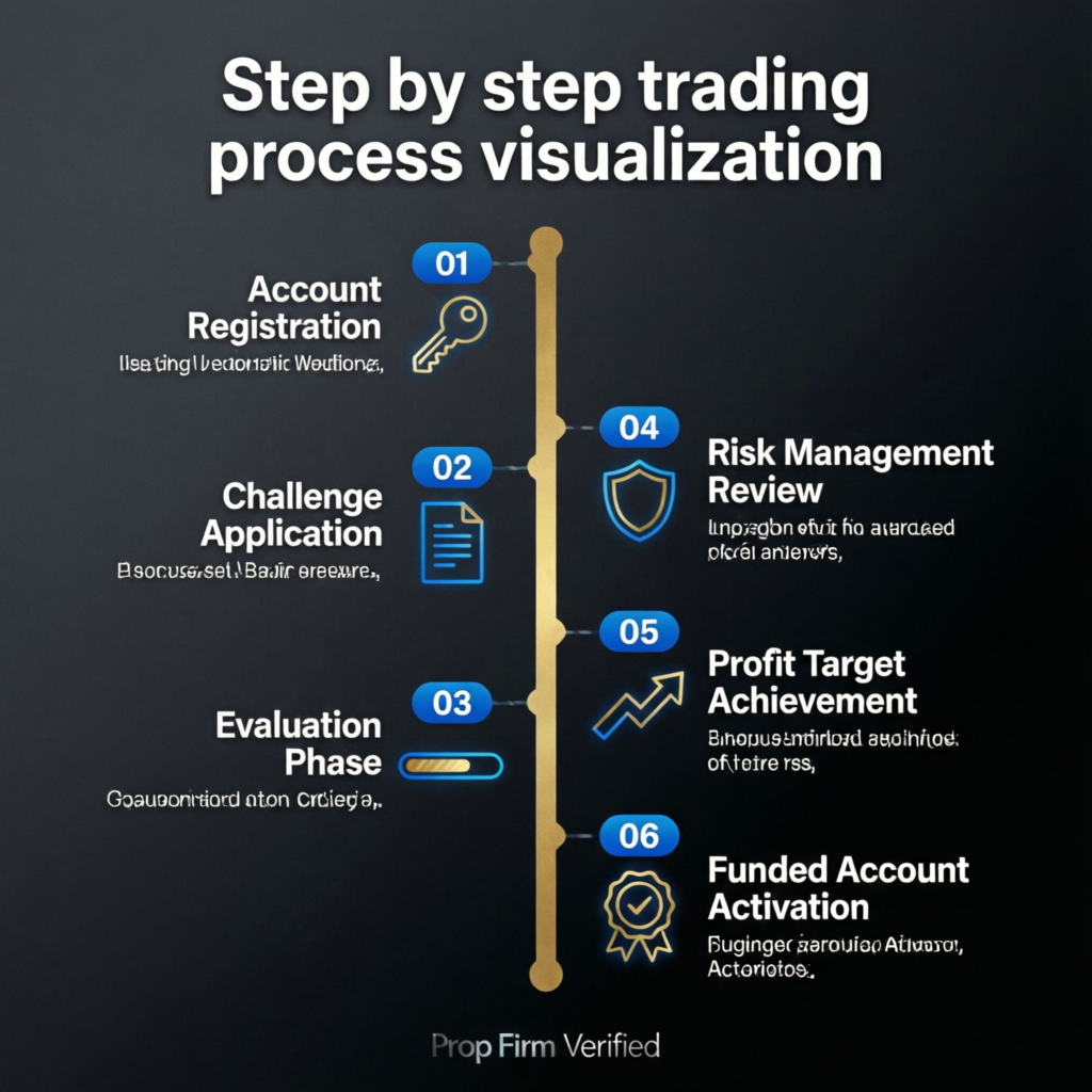 Step by step Blue Guardian prop firm passing process by PFM Capitals