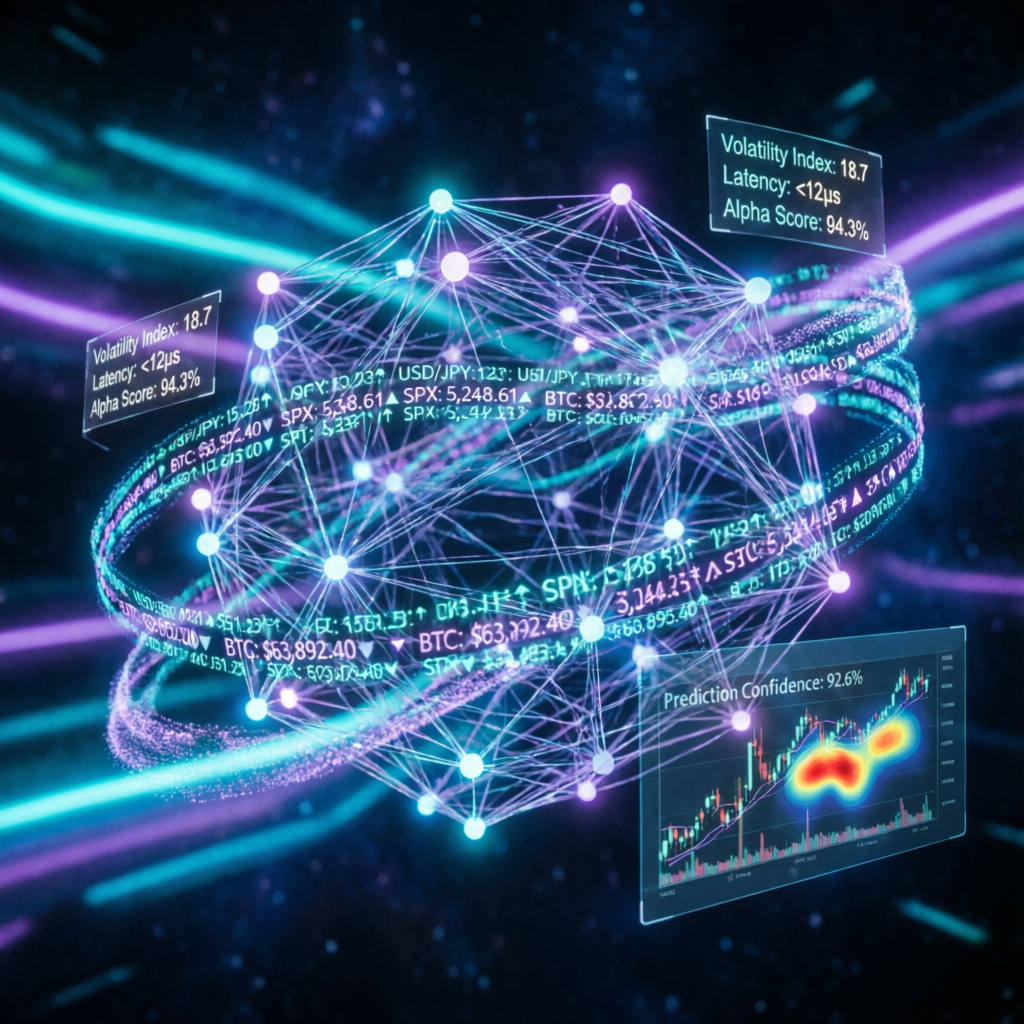 Advanced AI analytics and algorithmic trading technology