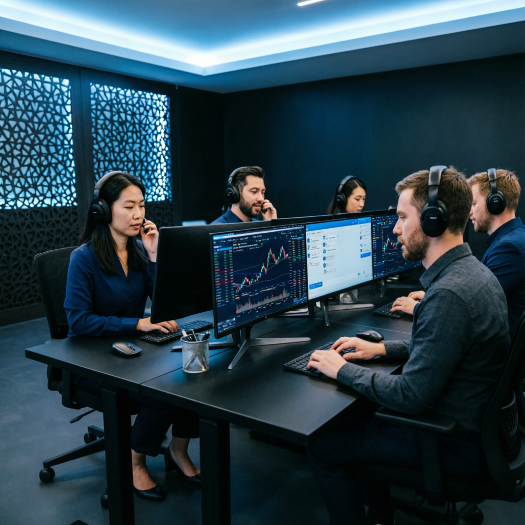 24/7 customer support team for forex traders