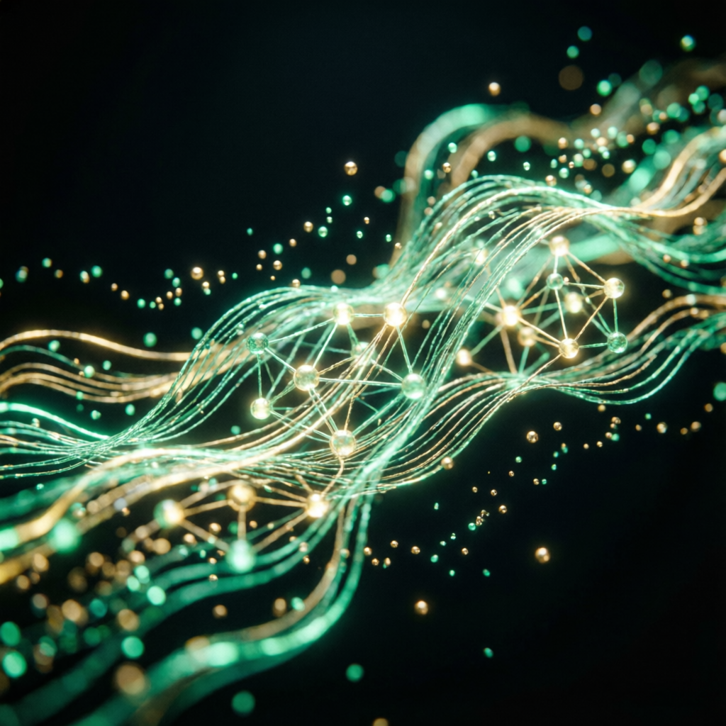 Algorithmic trading data streams representing advanced trading methodology