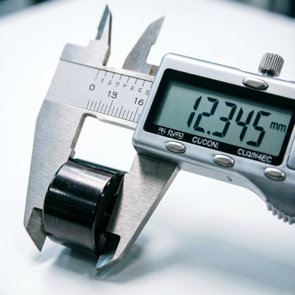 Precision measurement on machine