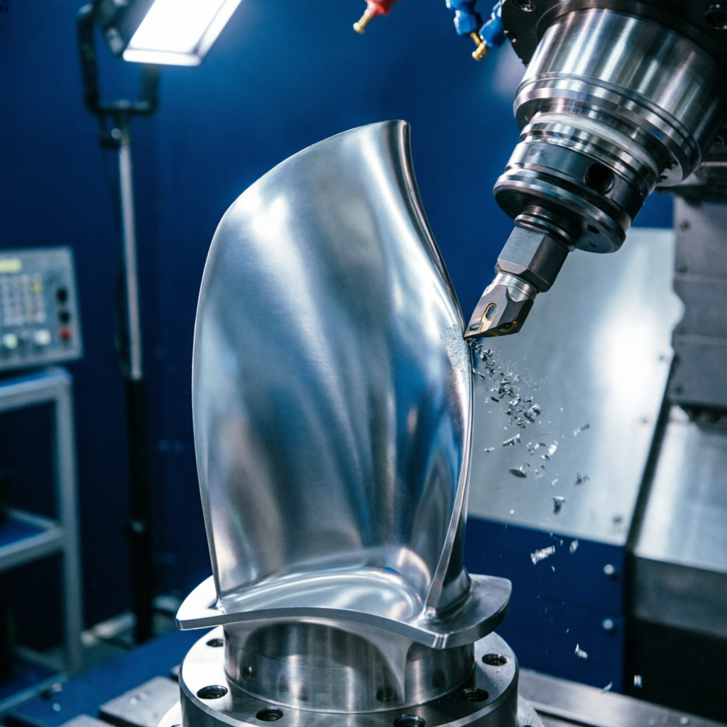 5-axis machining simulation