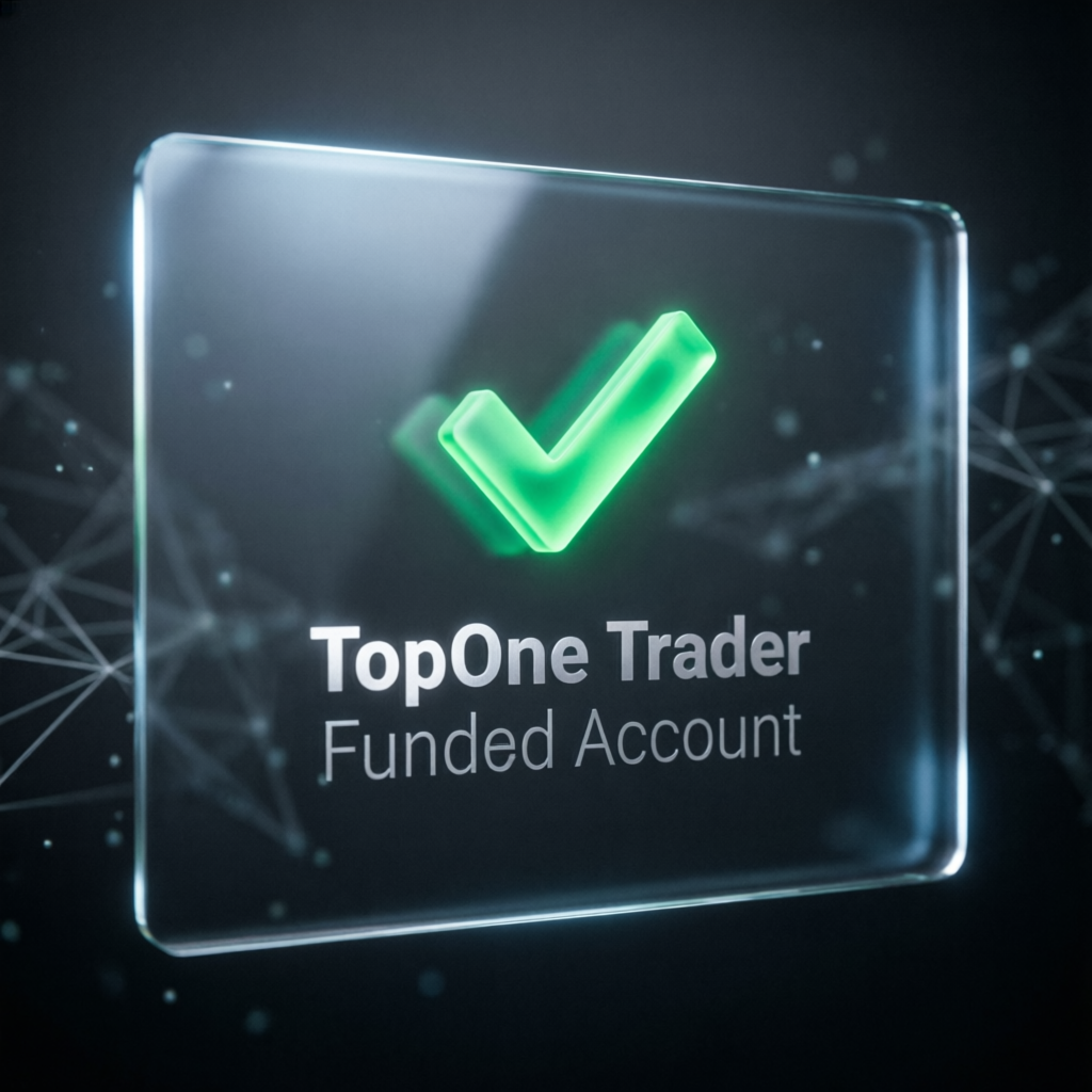 TopOne Trader Funded Account Certificate