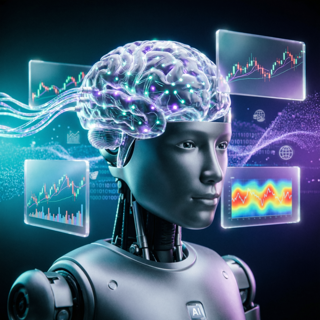 AI automation trading robot with neural network for prop firm passing