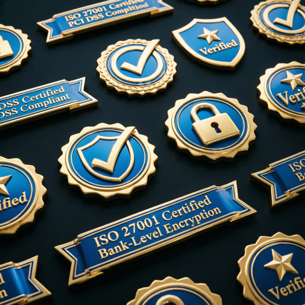 Trust verification badges and security certifications for Apex Trader Funding