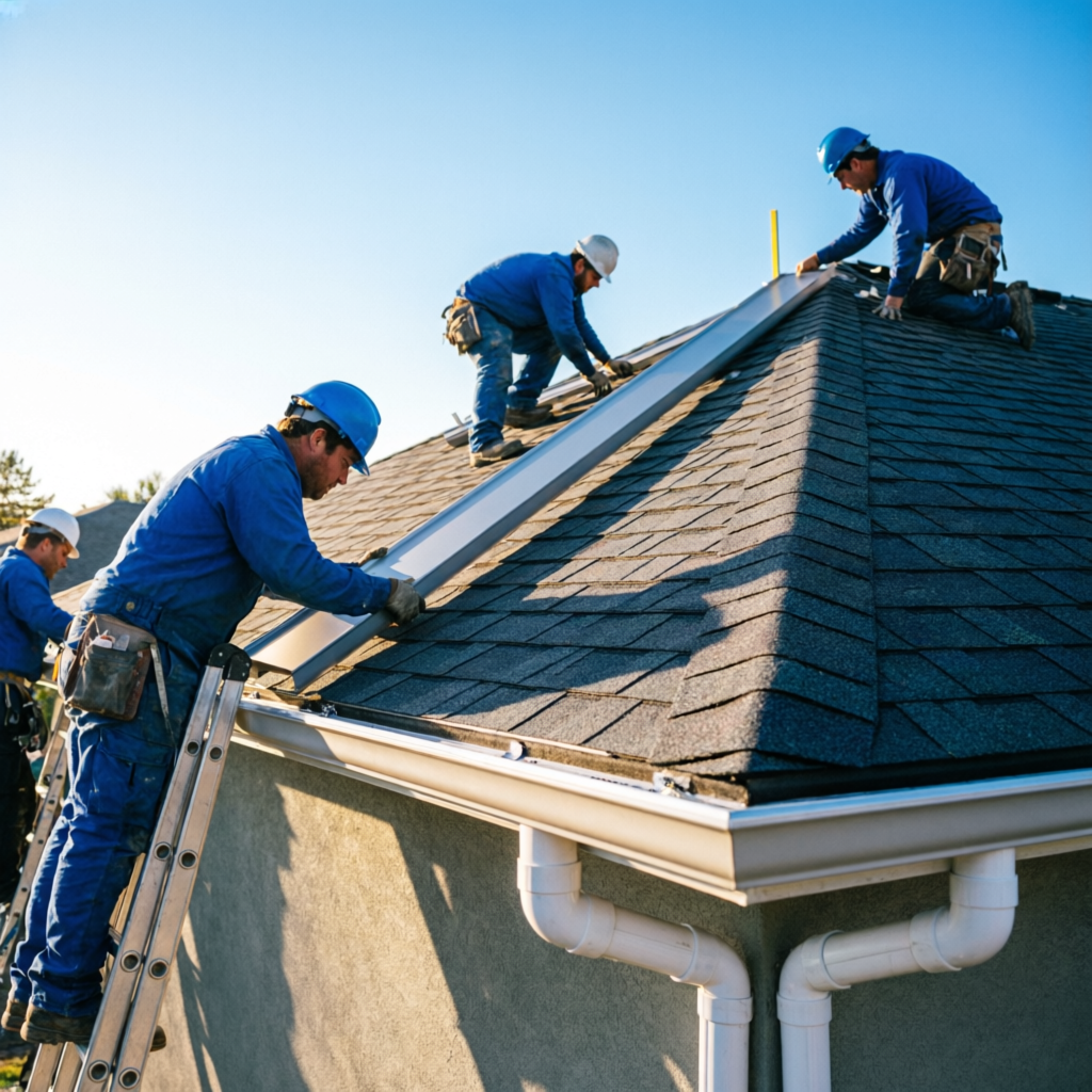 Gutter installation in Tulsa