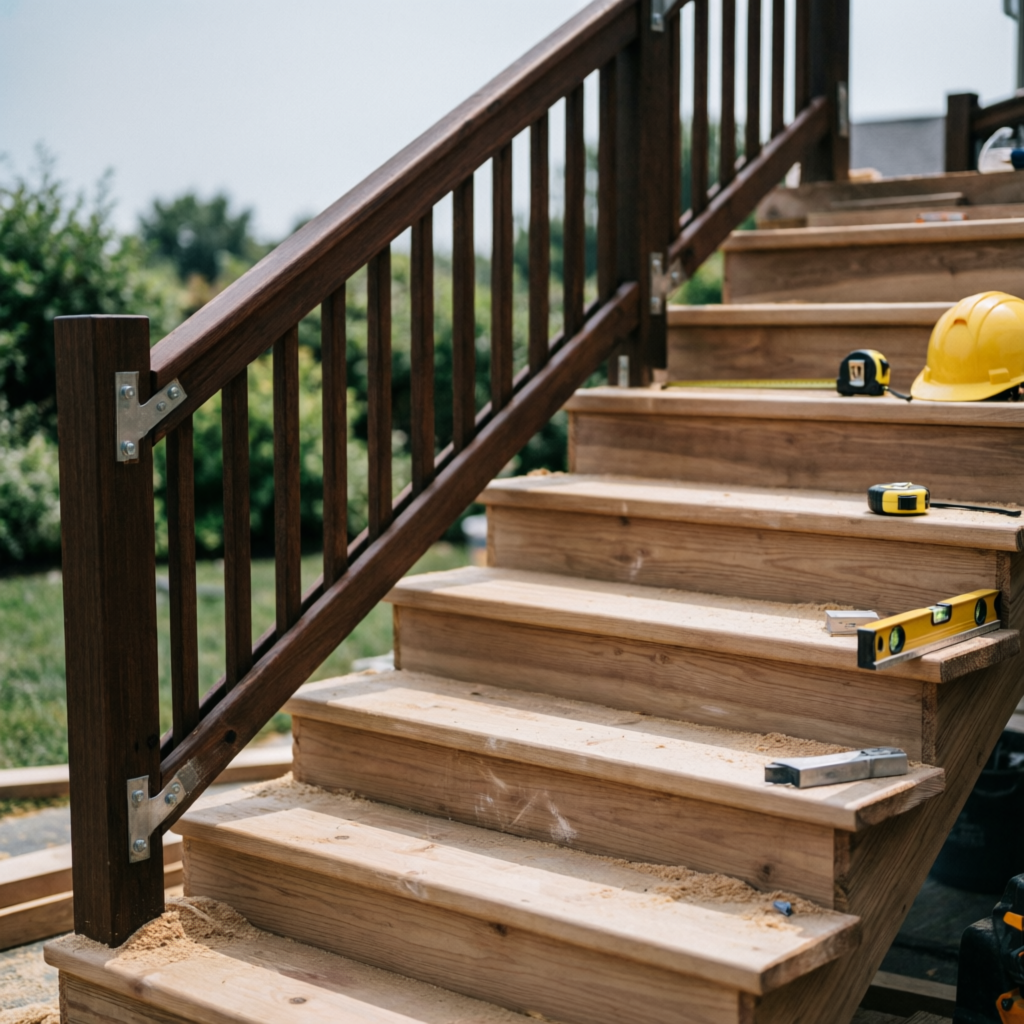 Stairs and steps construction