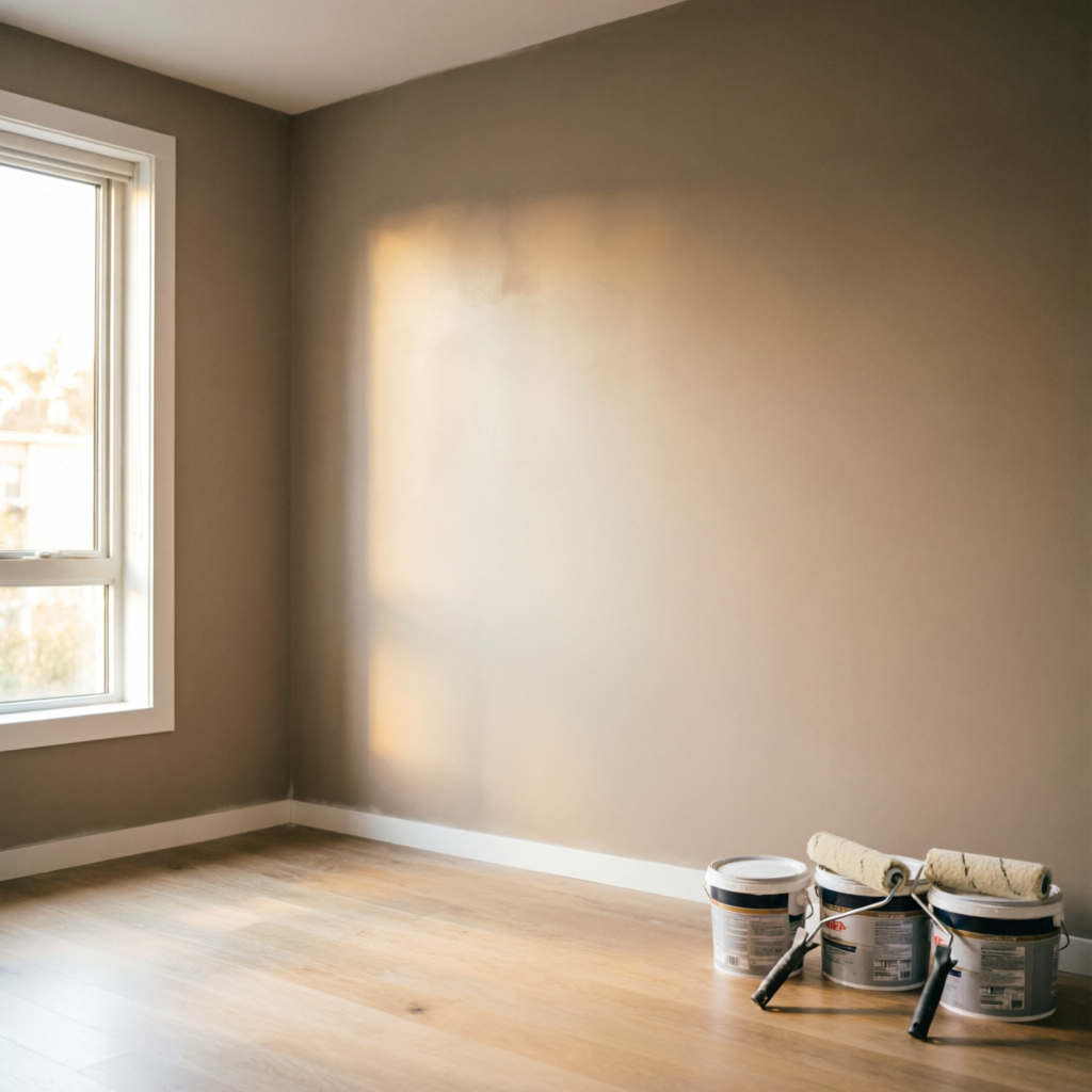 Interior painting project