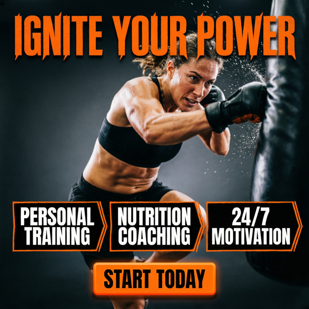 Diseño de landing page para APEX Coaching con estilo brutal y energético