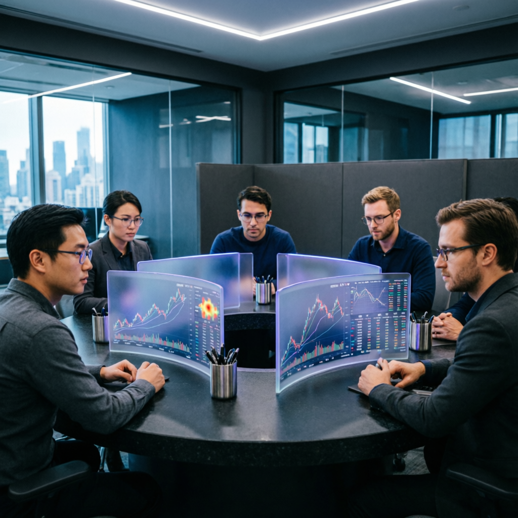 Professional prop firm trading team at Topstep