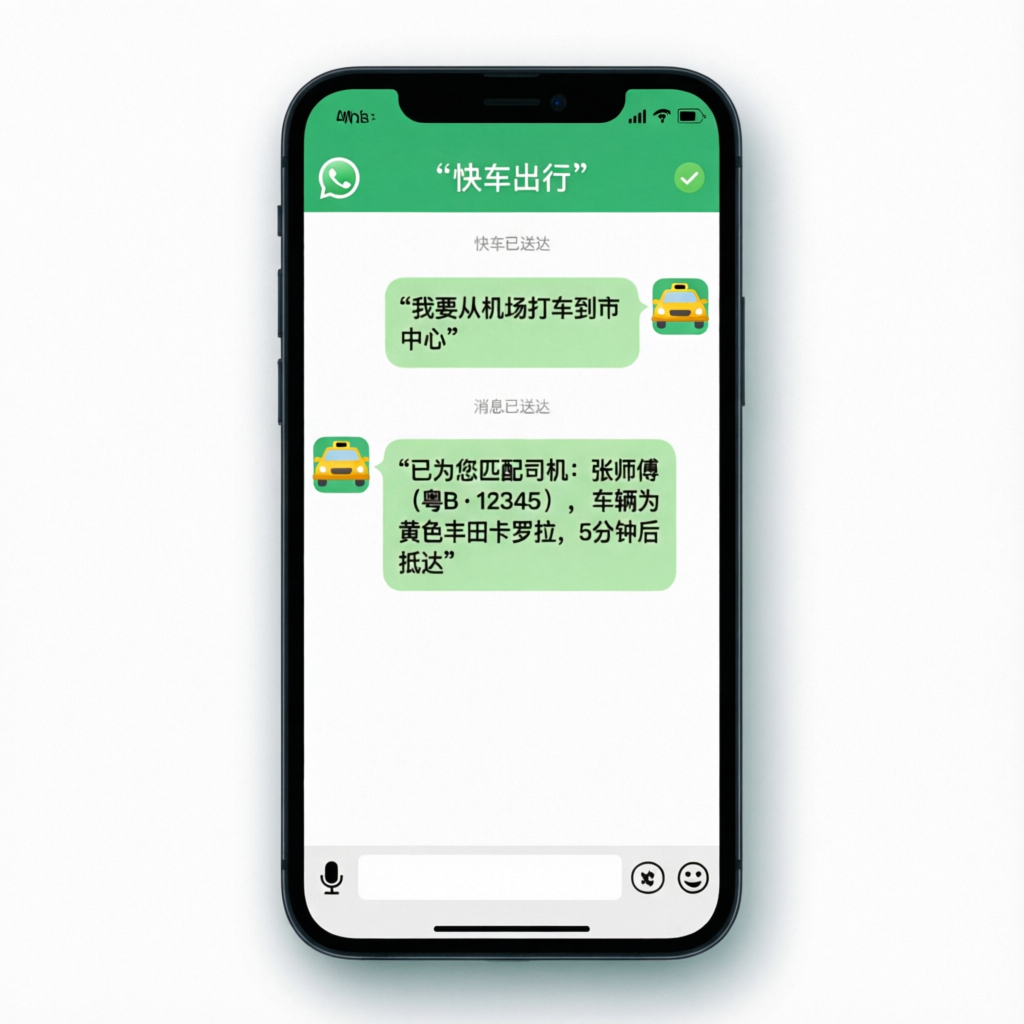 WhatsApp Taxi Booking