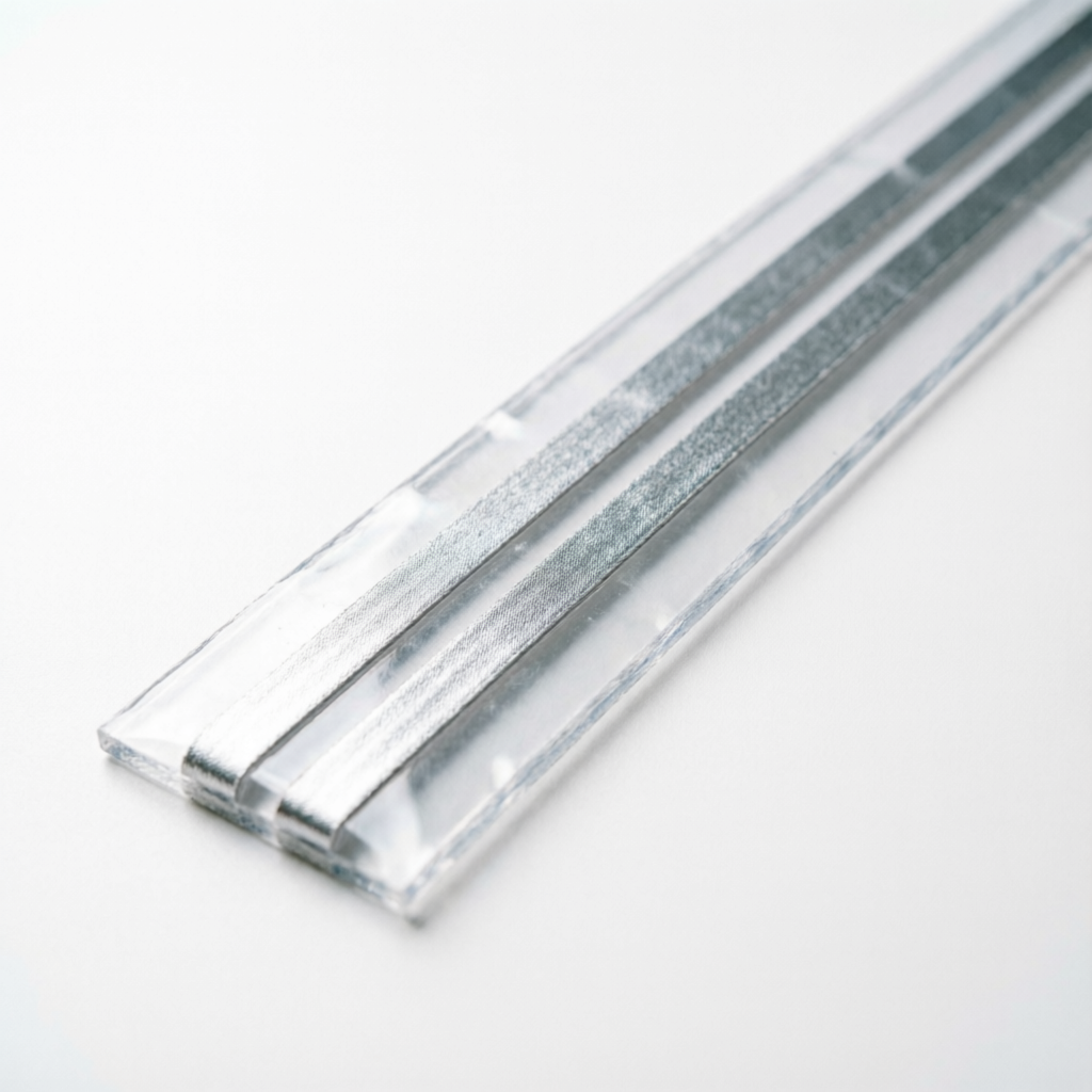 Shock-Tape Detailansicht der Aluminiumleiter