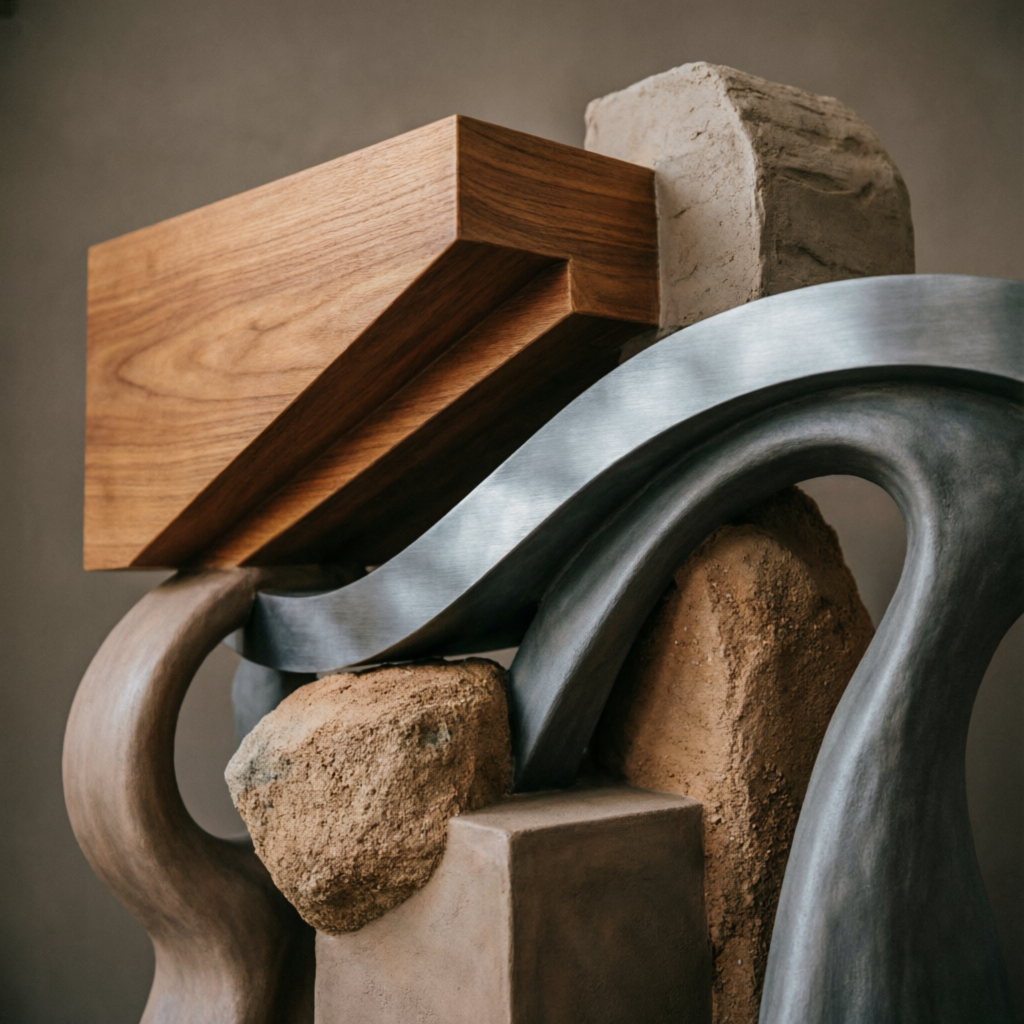 Abstract hardware and craftsmanship textures