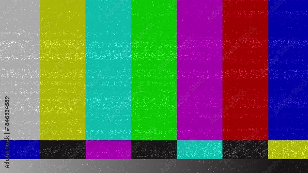Color Bars Test Pattern