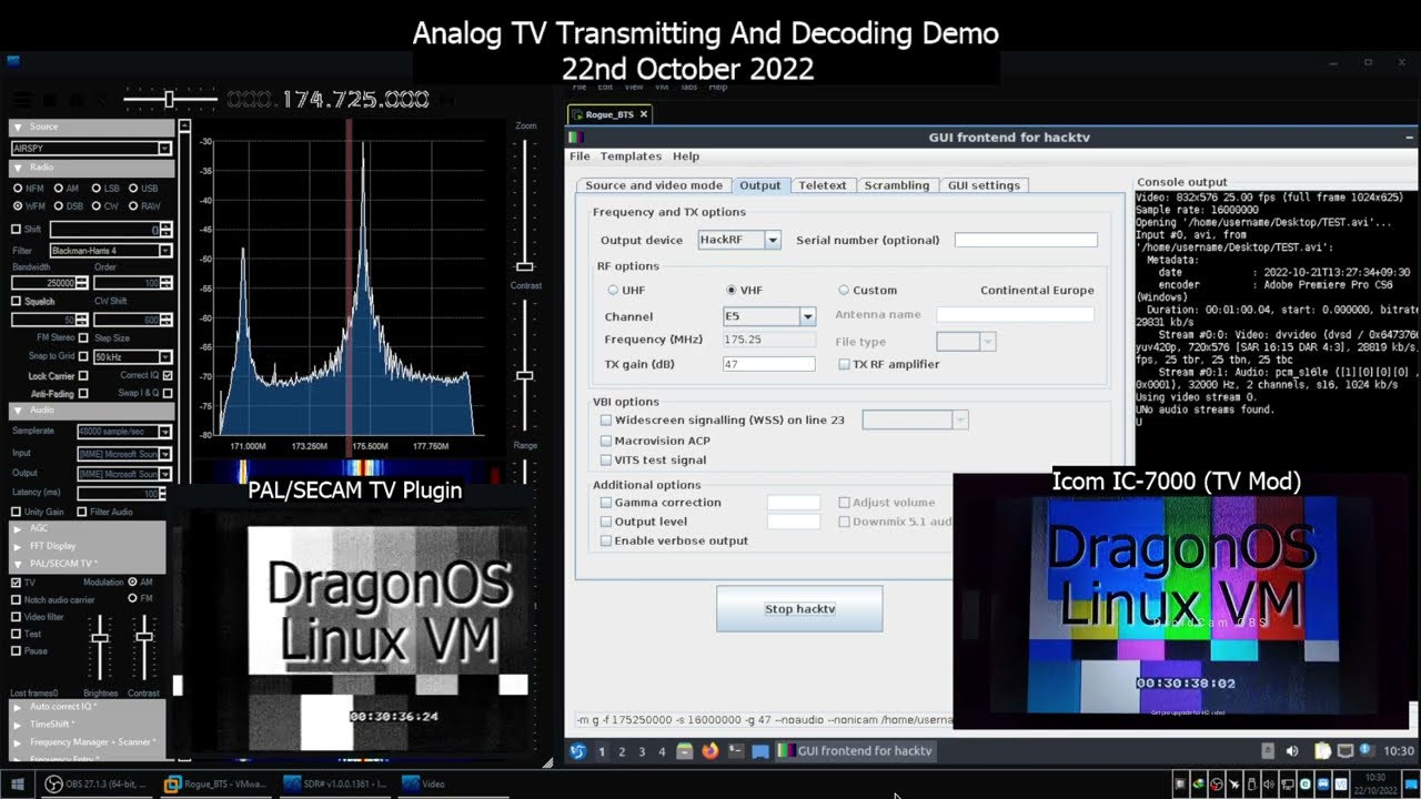 HackTV GUI Interface