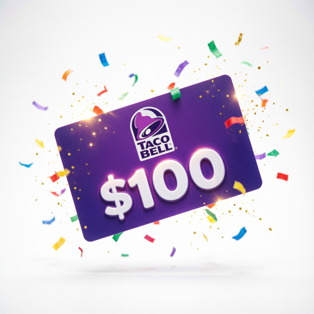 $100 Taco Bell Gift Card