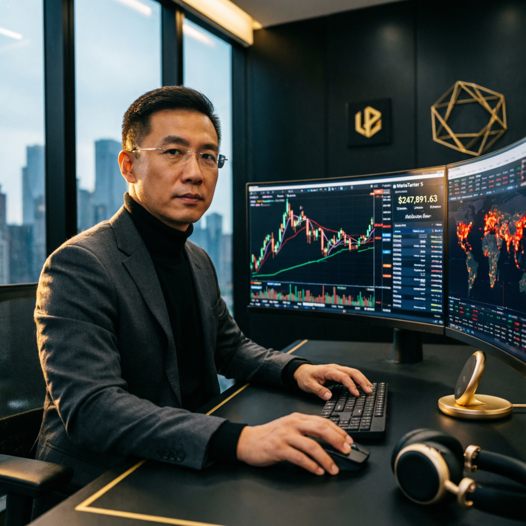 Professional forex trader using Fintokei Passing Service to pass prop firm challenge