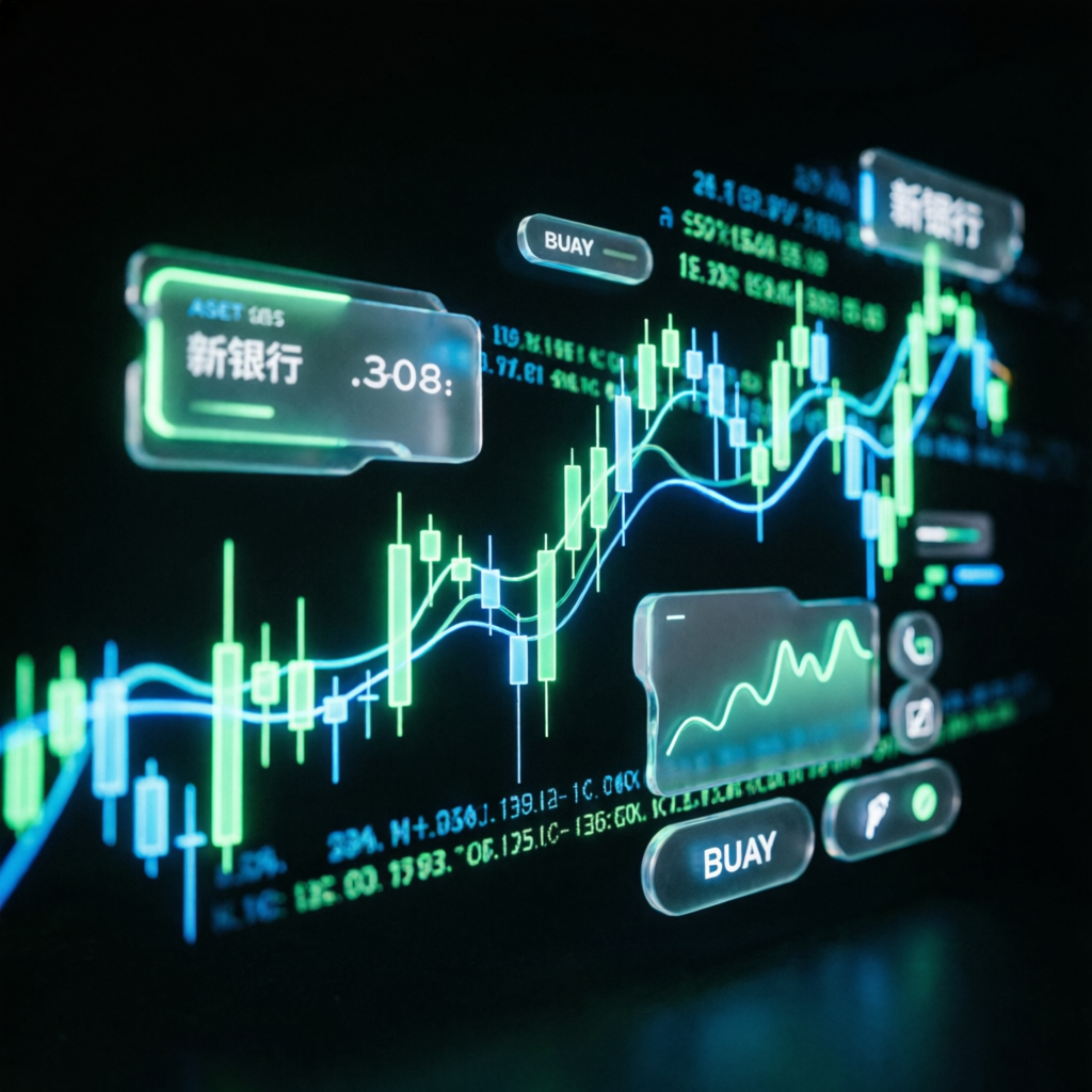 Apex Trader Funding professional trading charts and financial dashboard