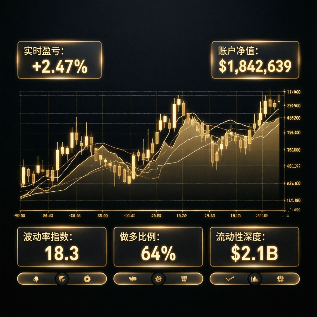 Premium Topstep trading dashboard with golden charts and professional analytics