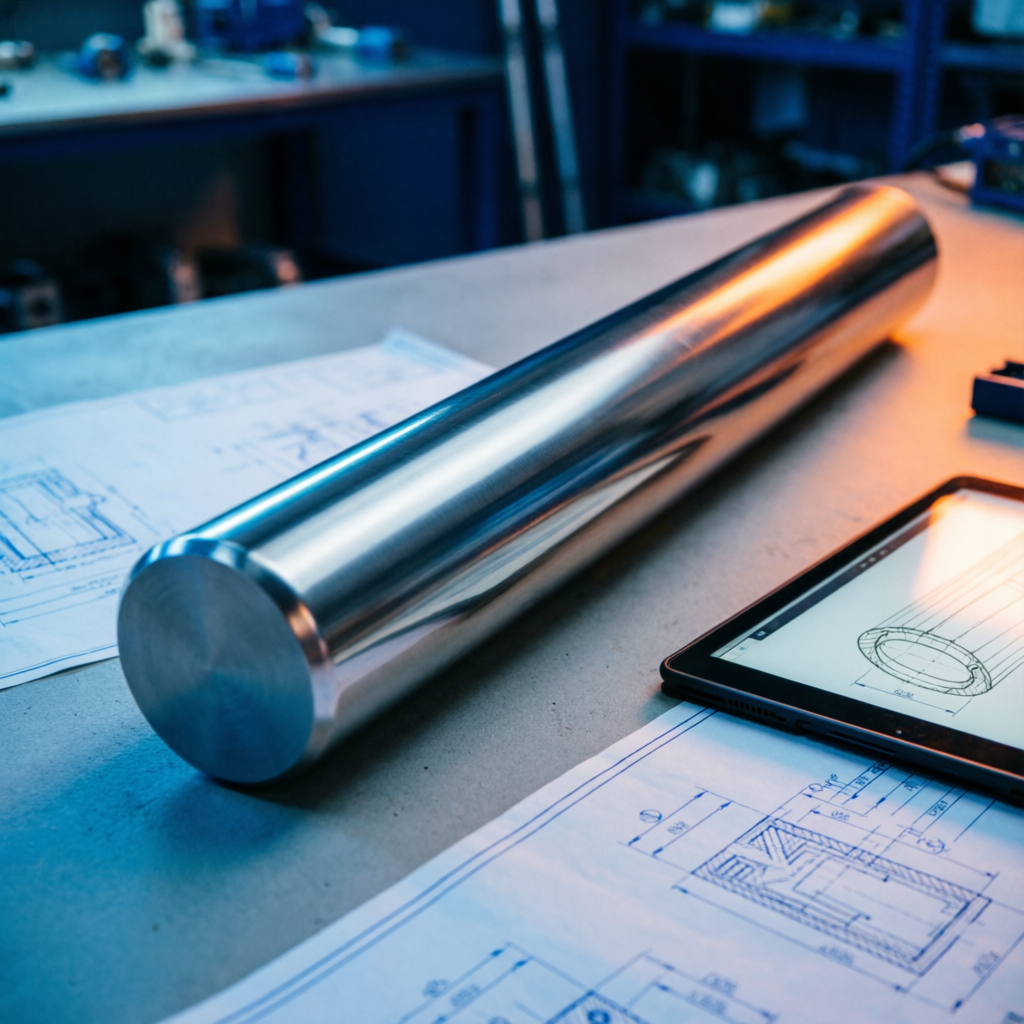 Round Bar Weight Calculator Steel Cylinder Engineering Illustration