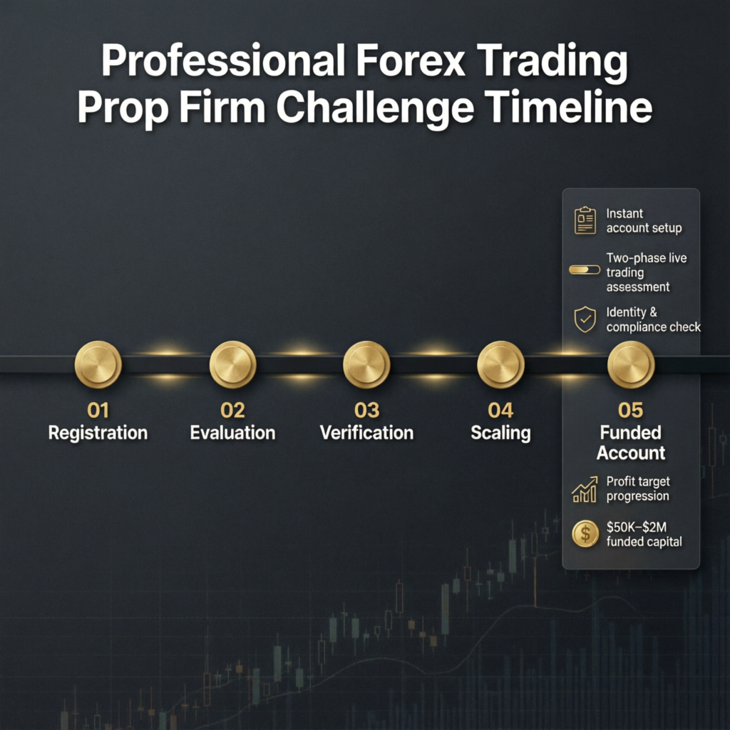 Prop Firm Challenge Timeline
