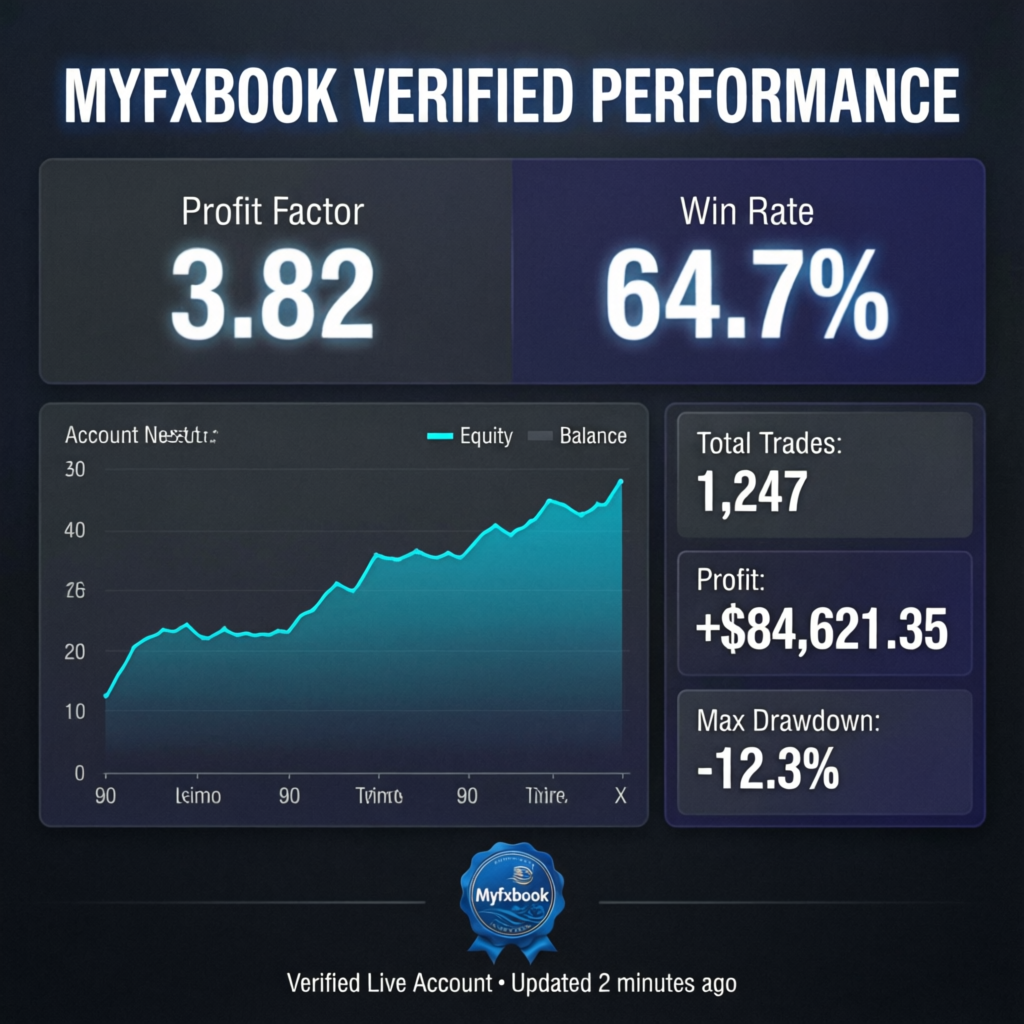 Myfxbook Verified Results