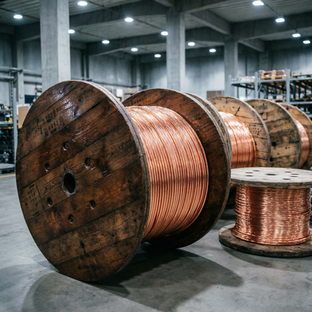 Copper Wire Spools