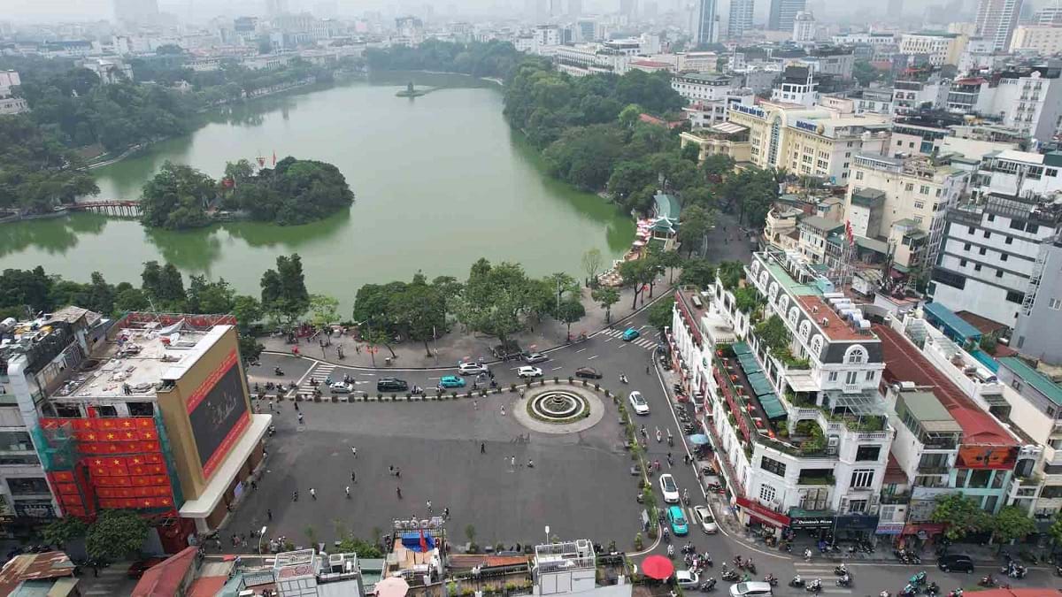 Hà Nội - Hồ Gươm và trung tâm thành phố