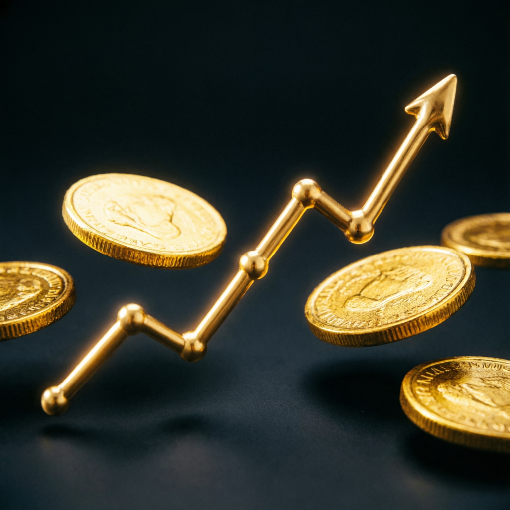 Financial growth concept showing profit potential with Apex Trader Funding