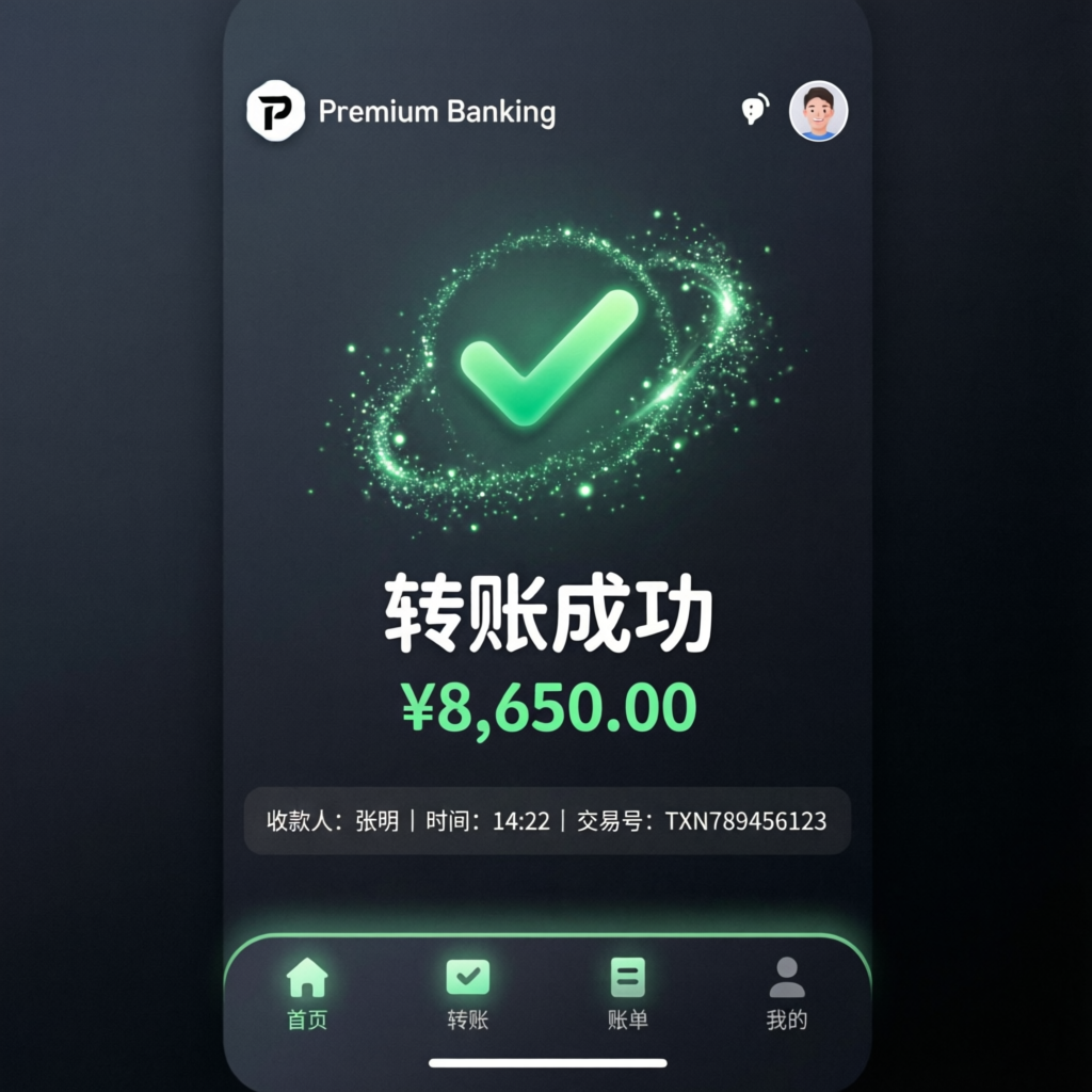 Successful payout notification showing funded account profit withdrawal